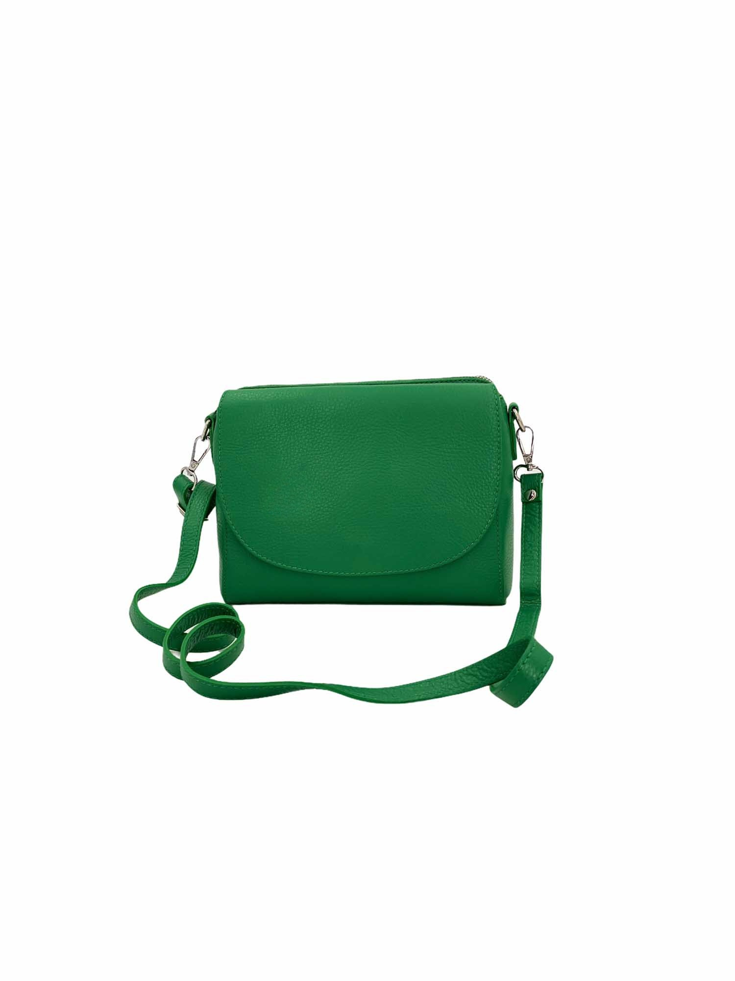Apolline – Women's shoulder bag in genuine Italian leather with 3 compartments