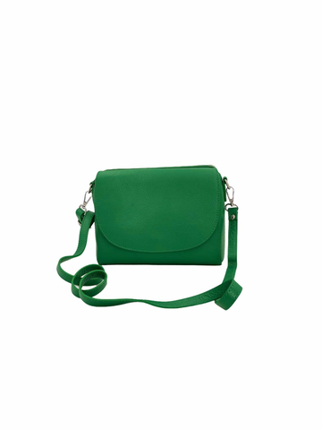 Apolline – Borsa a tracolla donna in vera pelle italiana con 3 scomparti