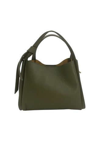 Colette – Borsa a mano e a tracolla donna in vera pelle italiana con manici doppi rigidi