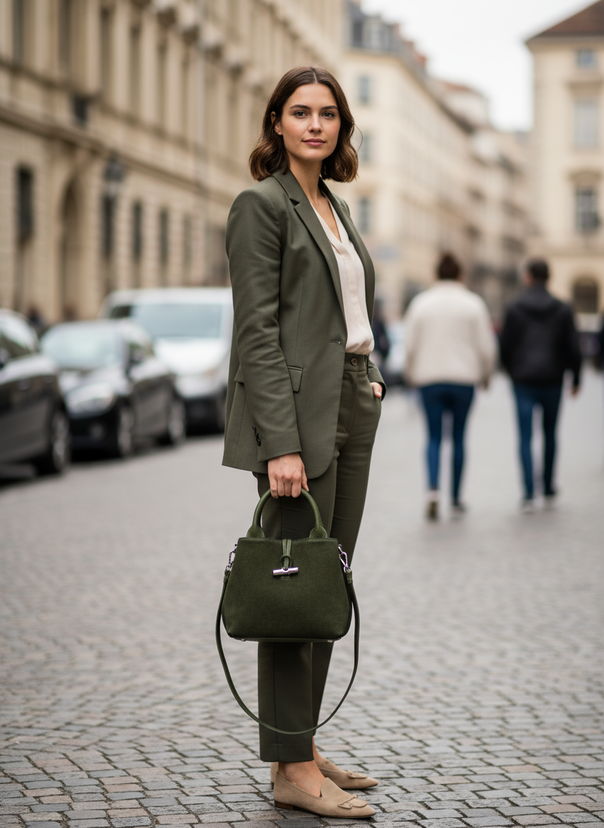 Chanel – Damen-Umhängetasche aus echtem italienischem Leder mit verstellbarem Schultergurt