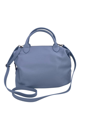 Eleonore – Borsa a mano e a tracolla donna in vera pelle italiana con ampio scomparto centrale