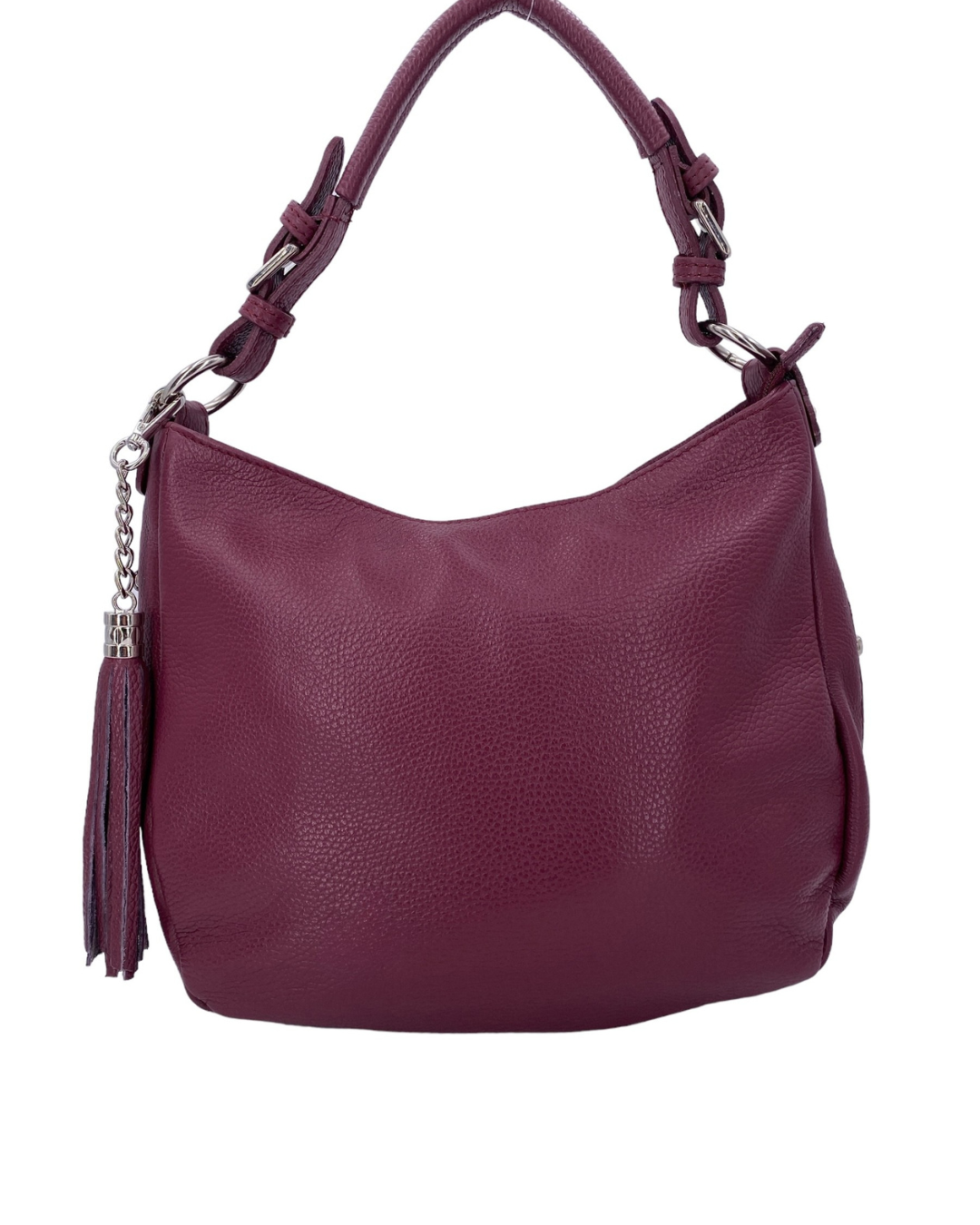 Jeanne – Women's shoulder and crossbody bag in genuine Italian leather