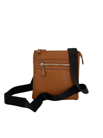 Gabriel – Borsello uomo in vera pelle italiana con tracolla regolabile