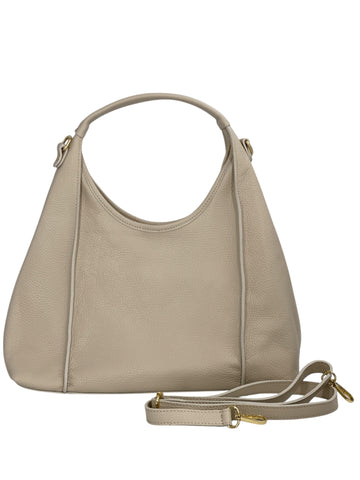 Jeannette – Borsa a tracolla donna in vera pelle italiana con cuciture rinforzate