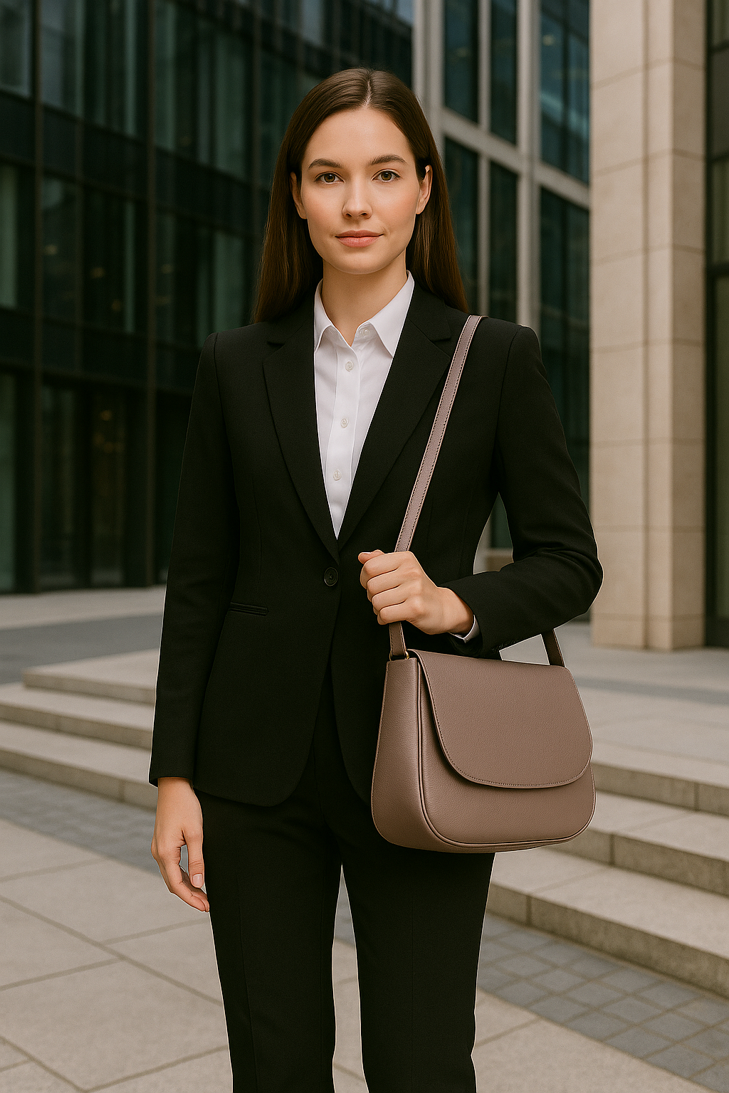 Lalie – Borsa a tracolla donna in pelle di vitello italiana di alta qualità