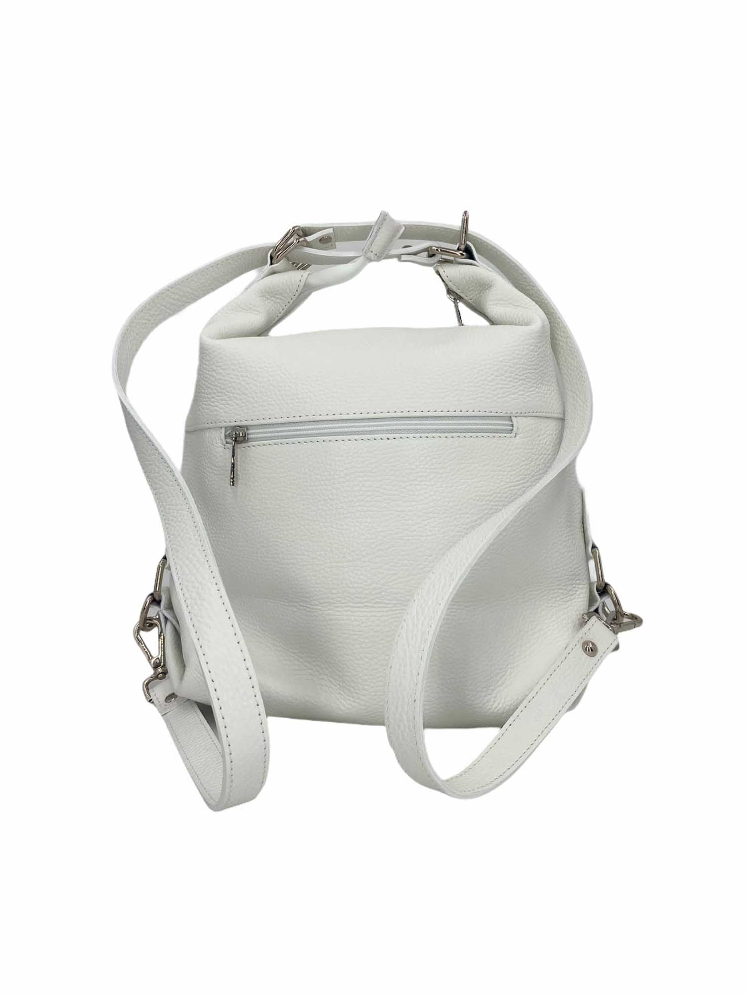 Romy – Borsa in Pelle Trasformabile a Spalla e Zaino