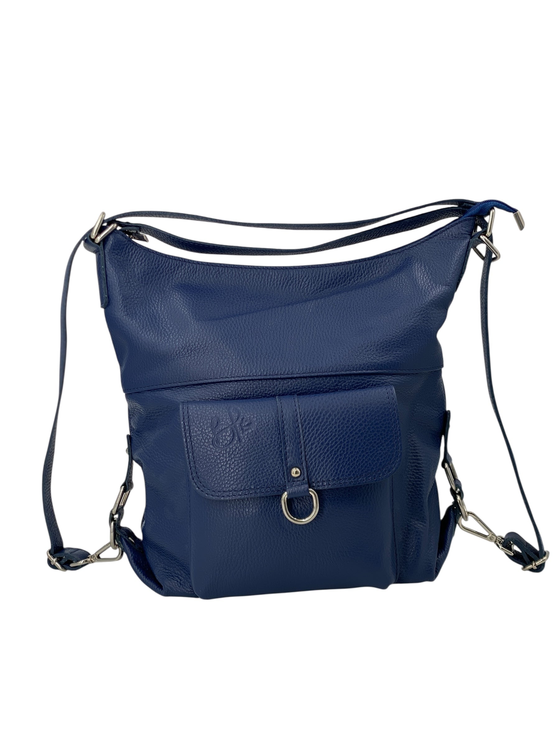 Romy – Borsa in Pelle Trasformabile a Spalla e Zaino