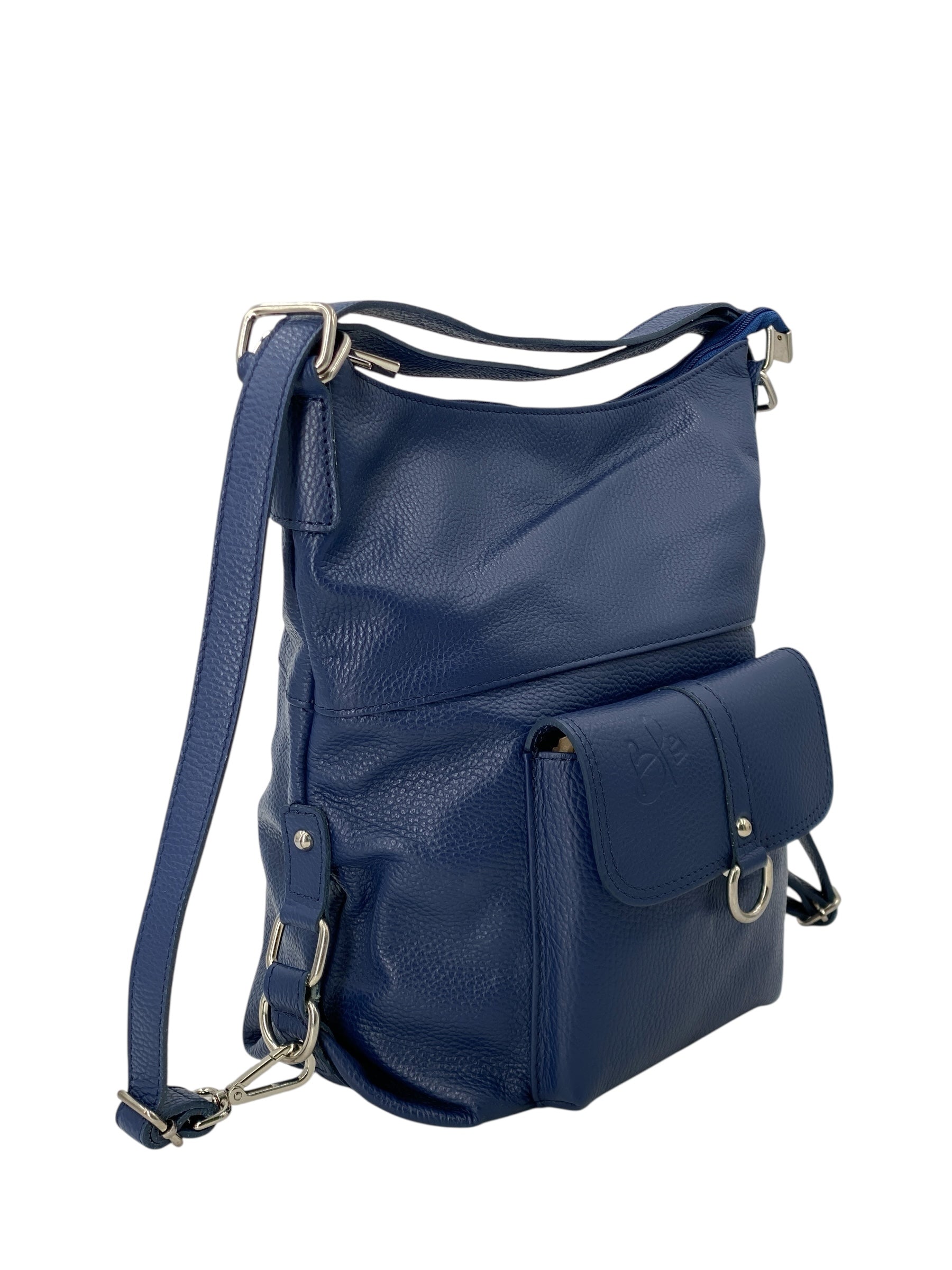 Romy – Borsa in Pelle Trasformabile a Spalla e Zaino
