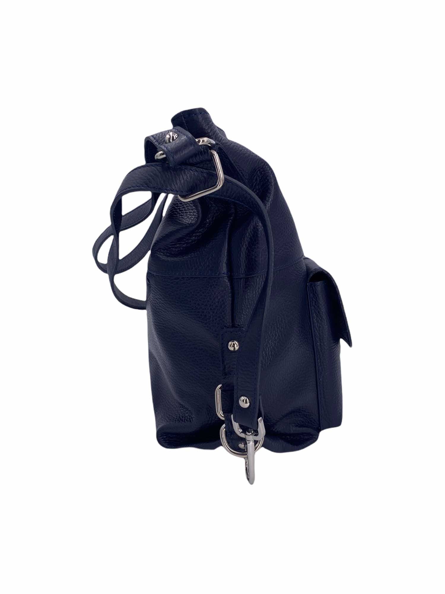 Romy – Borsa in Pelle Trasformabile a Spalla e Zaino