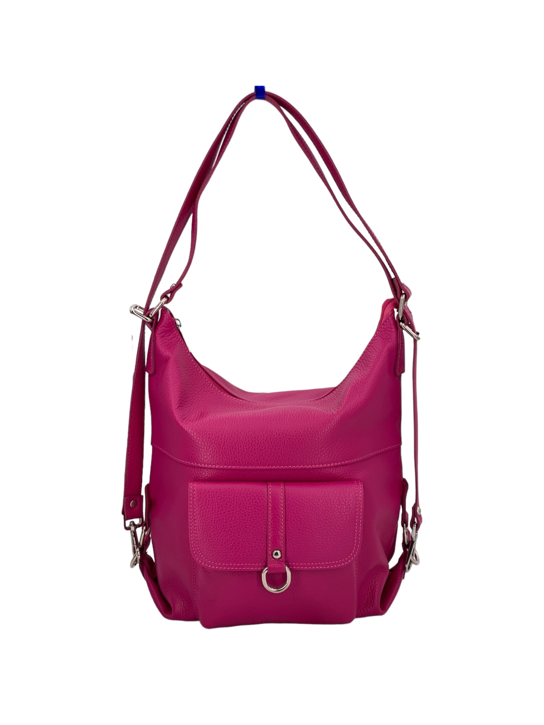 Romy – Borsa in Pelle Trasformabile a Spalla e Zaino