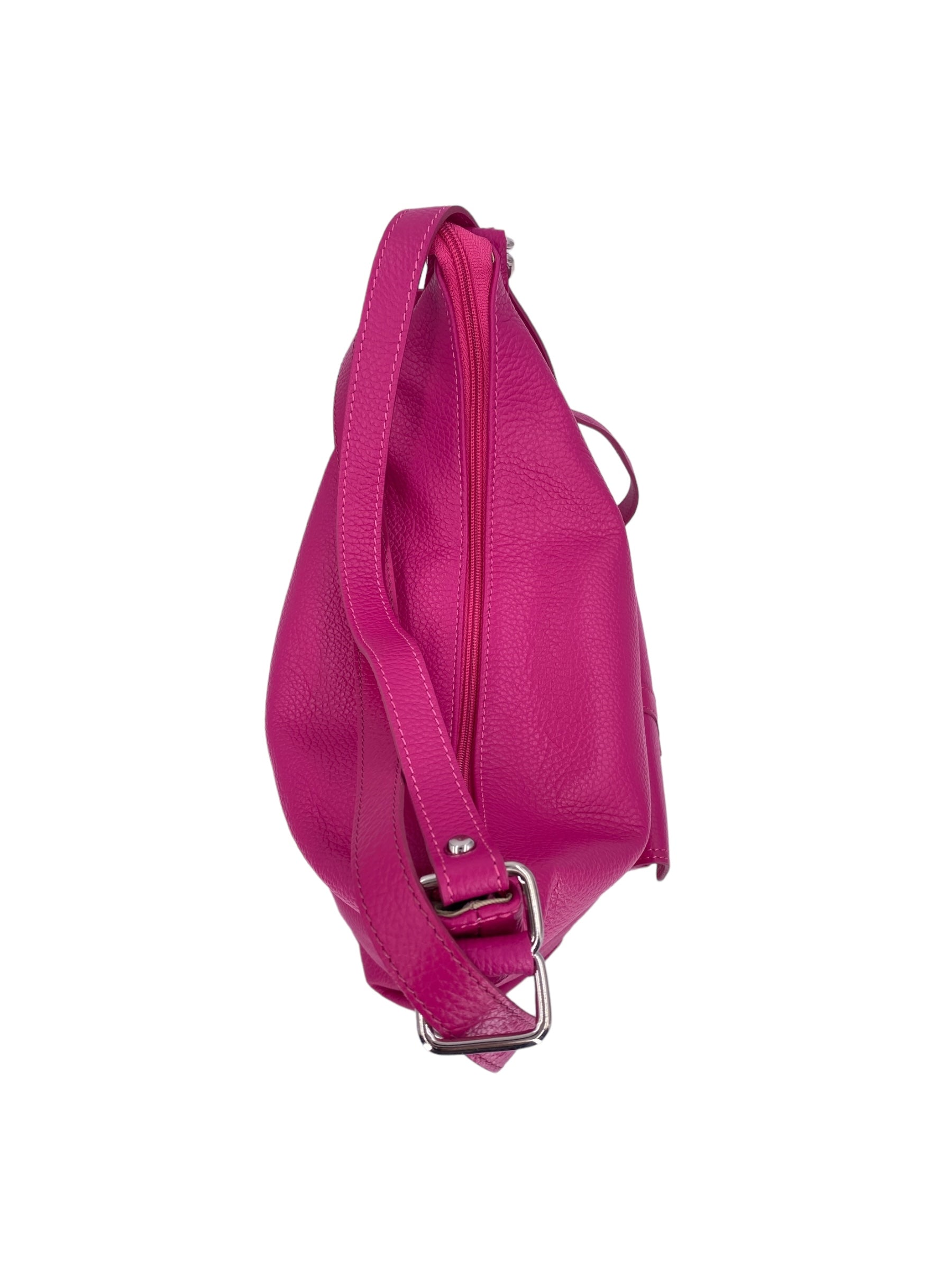 Romy – Borsa in Pelle Trasformabile a Spalla e Zaino