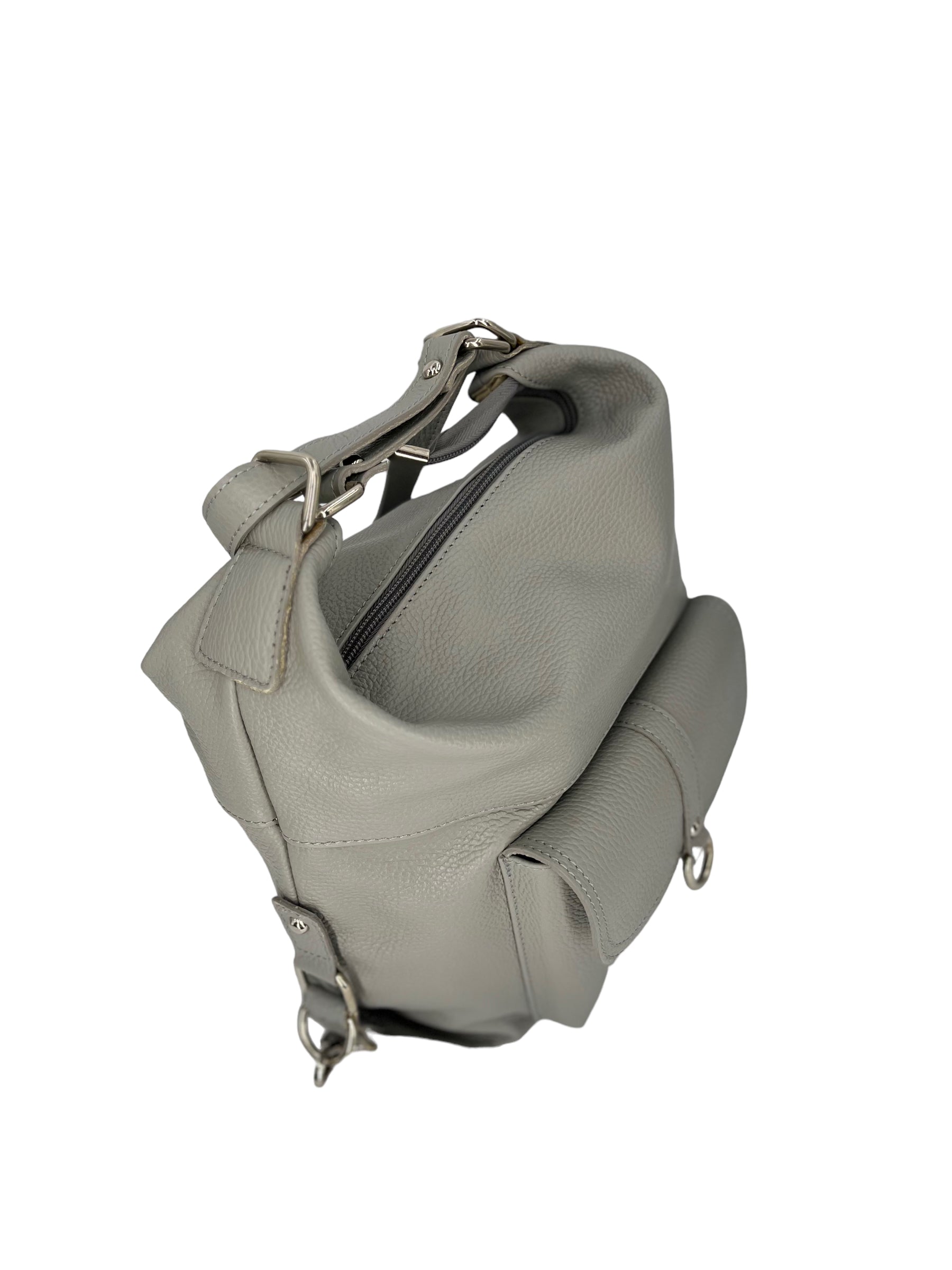 Romy – Borsa in Pelle Trasformabile a Spalla e Zaino