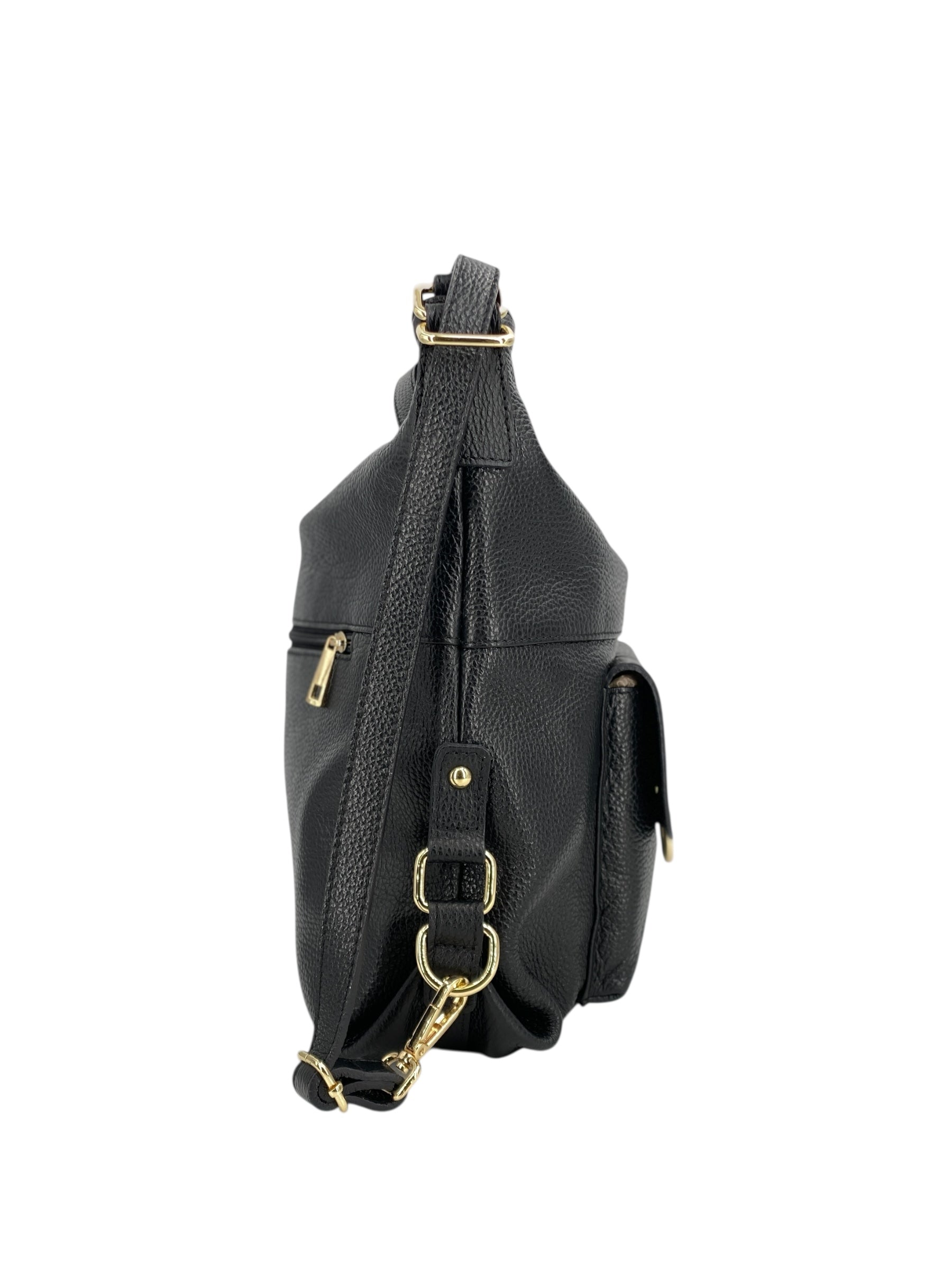 Romy – Borsa in Pelle Trasformabile a Spalla e Zaino