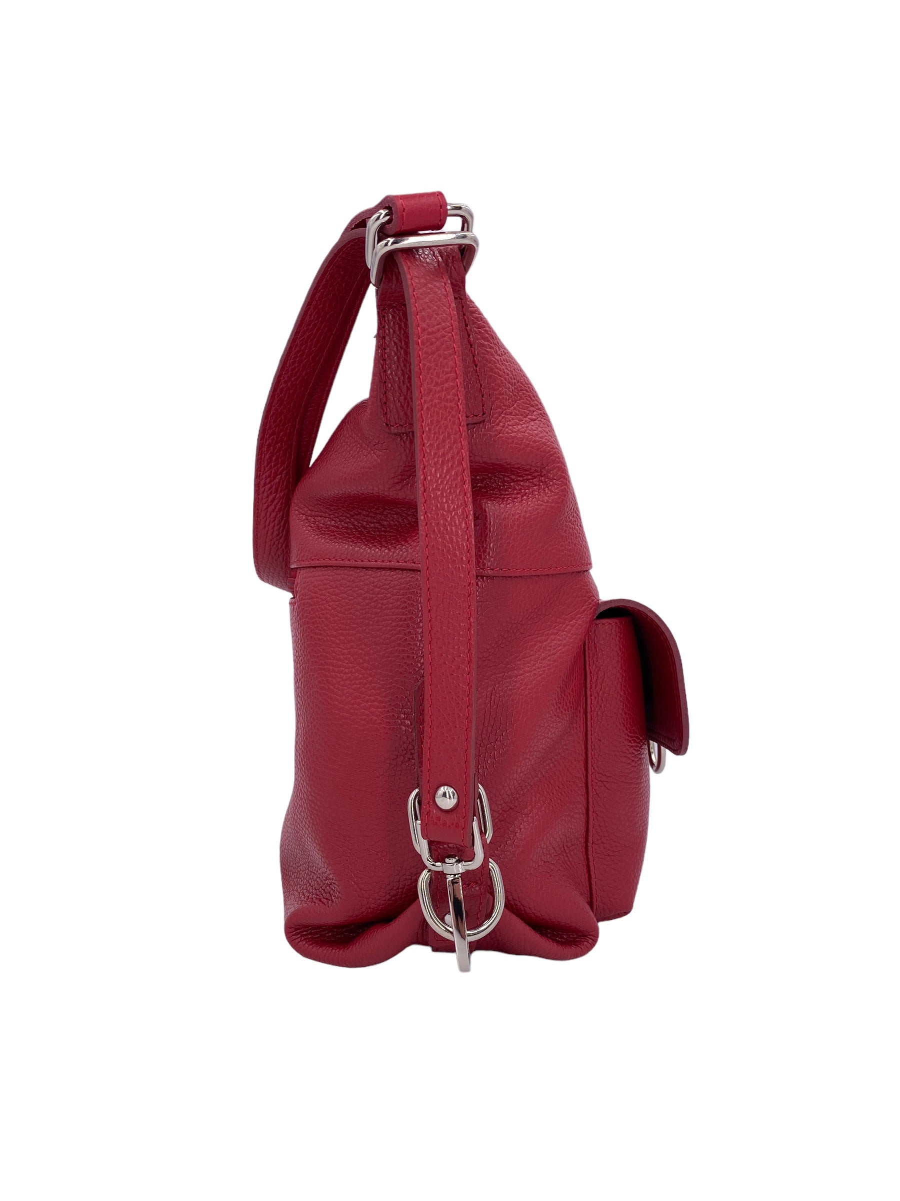 Romy – Borsa in Pelle Trasformabile a Spalla e Zaino