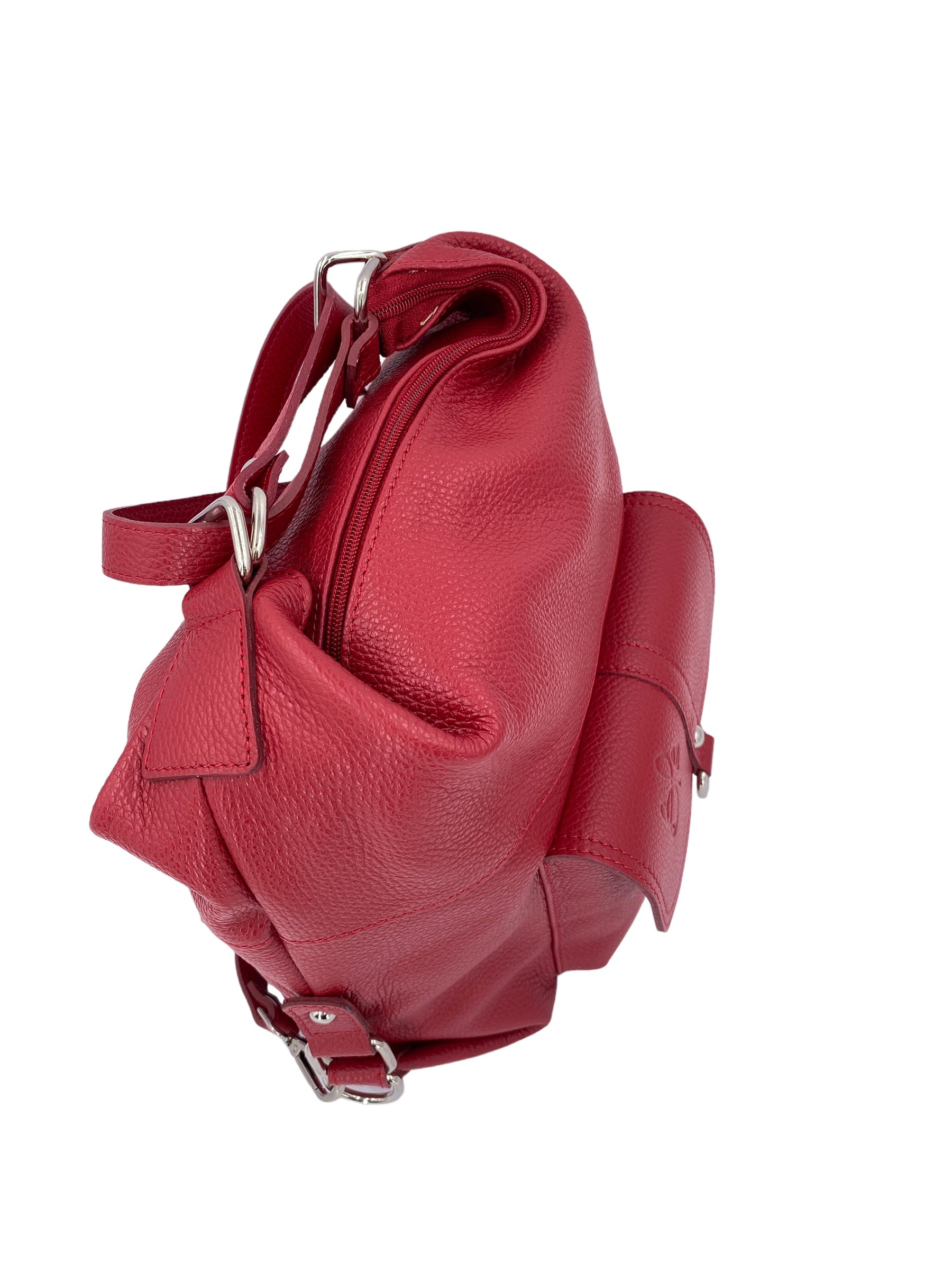Romy – Borsa in Pelle Trasformabile a Spalla e Zaino